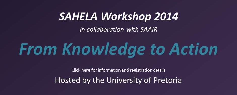 SAHELA registration 2014 – SAAIR